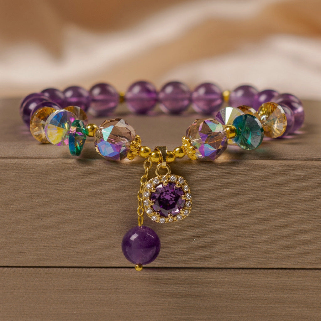 Amethyst bracelet