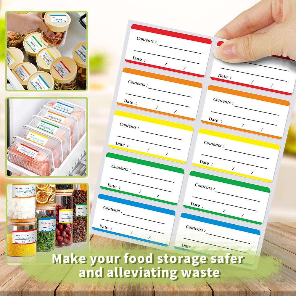 Freezer Food Labels
