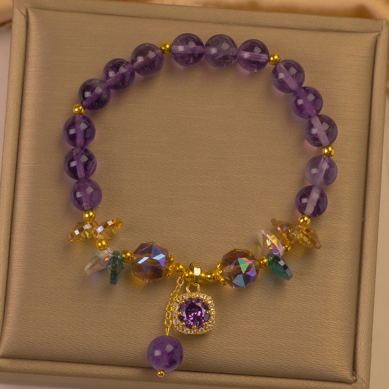 Amethyst bracelet