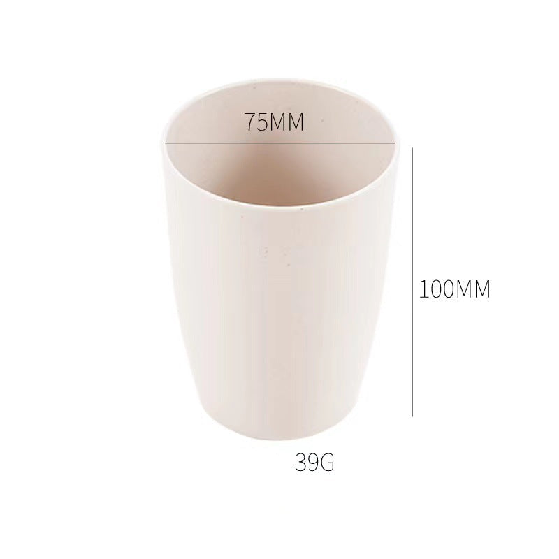 Wheat Straw Washing Cup-5PCS