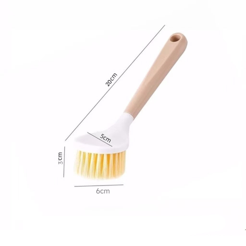 Wooden Handle Pot Scrubber
