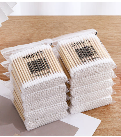 Double-Ended Cotton Swabs