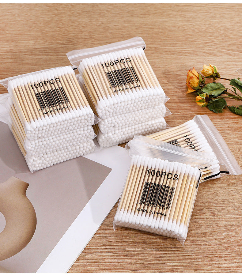 Double-Ended Cotton Swabs