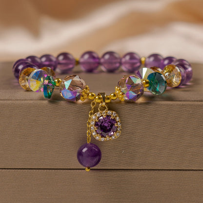 Amethyst bracelet