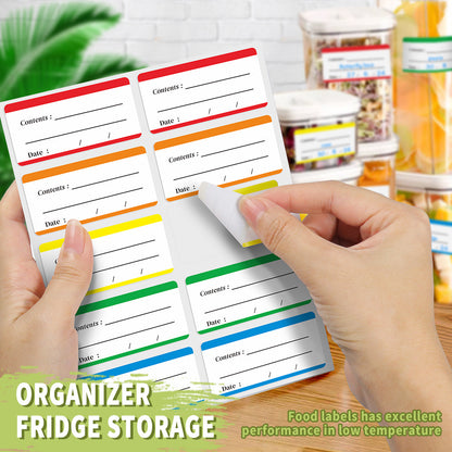 Freezer Food Labels