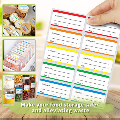 Freezer Food Labels