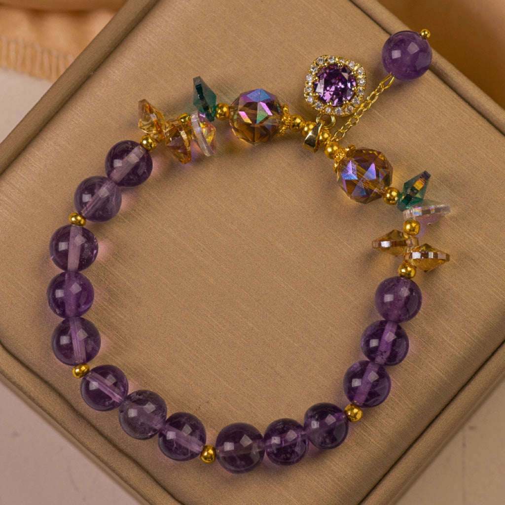 Amethyst bracelet
