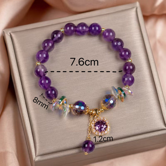 Amethyst bracelet