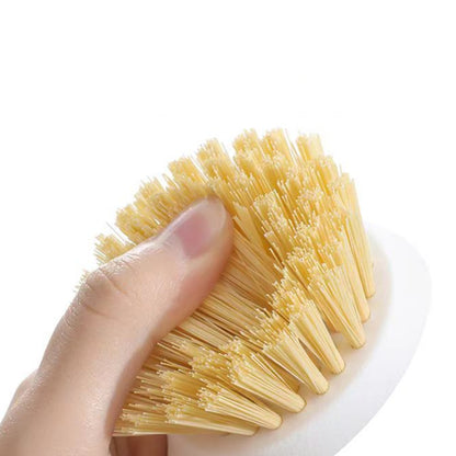 Wooden Handle Pot Scrubber