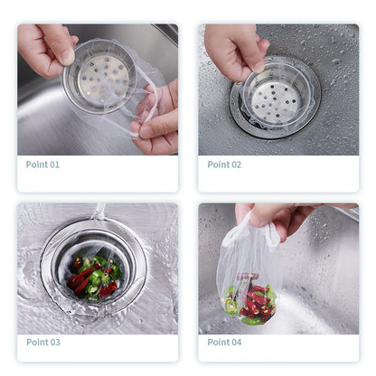 Sink Drain Net (1 pack、30 pieces)