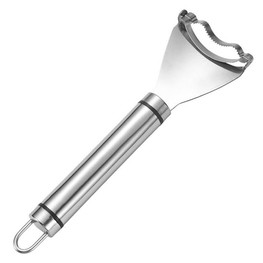 Double-wire handle corn scraper