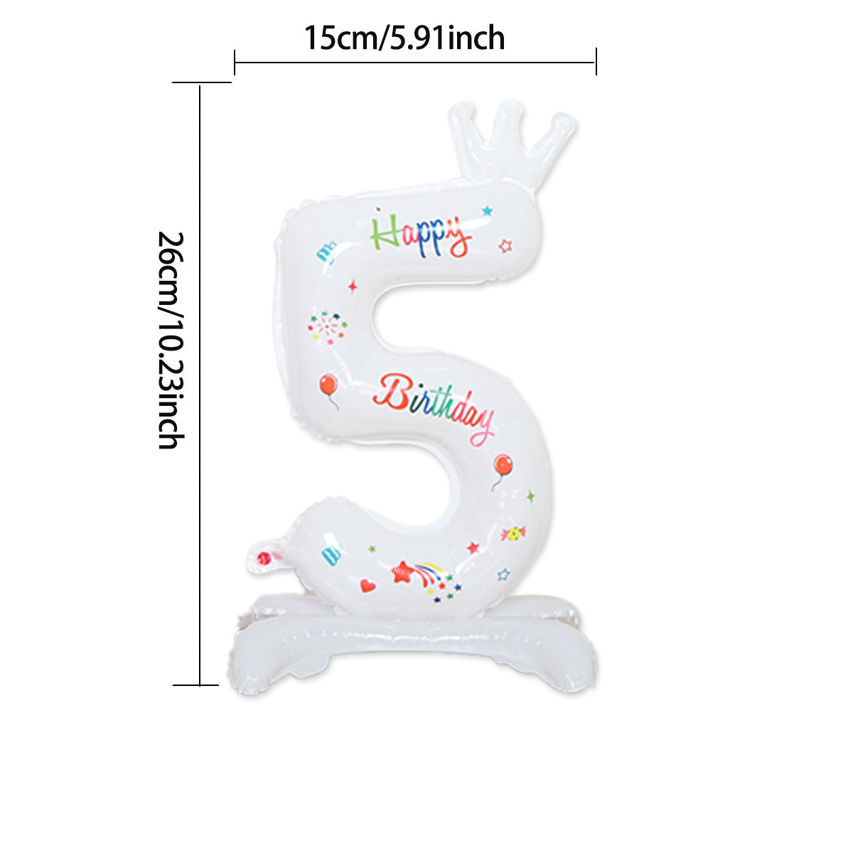 Number Balloons for Party