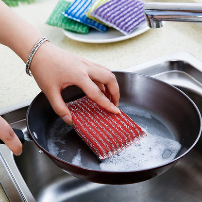 Stainless Steel Scouring Pads – 4/pcs