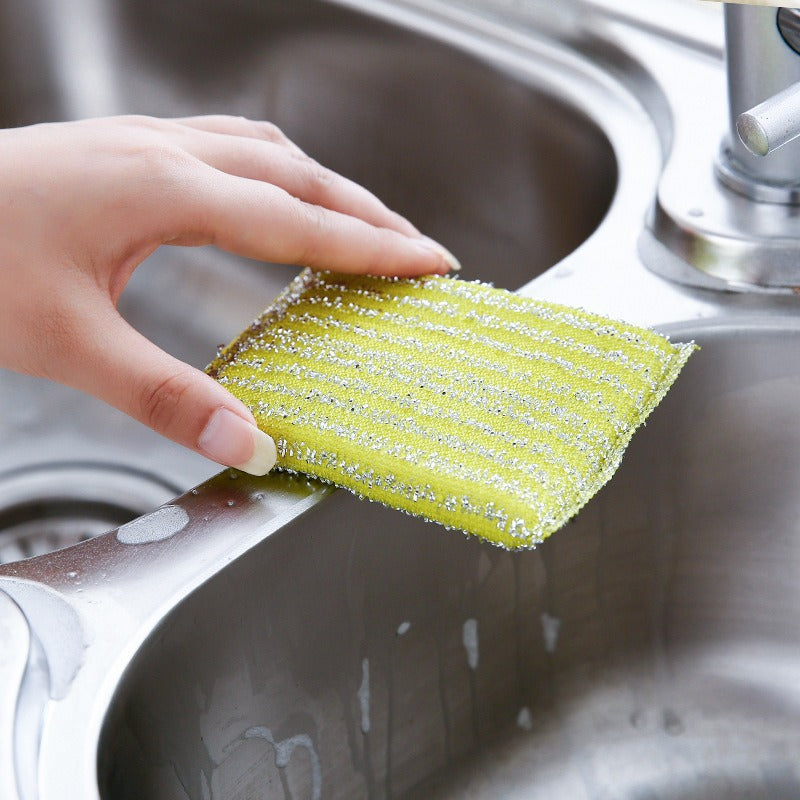 Stainless Steel Scouring Pads – 4/pcs
