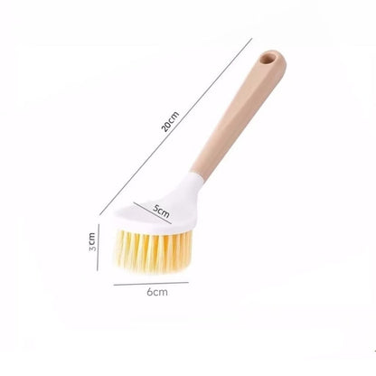 Wooden Handle Pot Scrubber